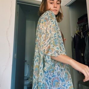 LUCKY BRAND kimono one size NWOT